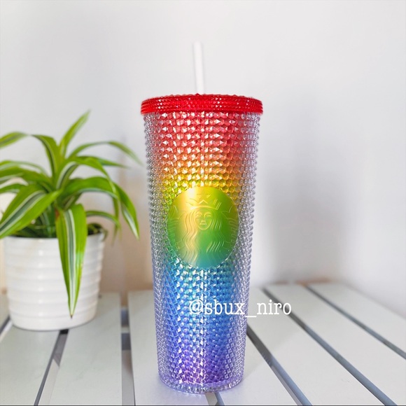 Starbucks Rainbow Studded Tumbler
